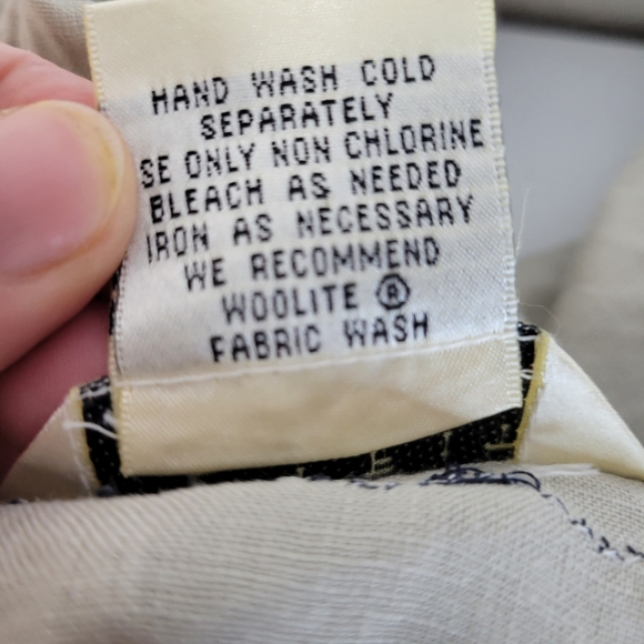 Womens Outfit Petite JPR Linen Embordered Tunic top Tan Size Med - Picture 9 of 9